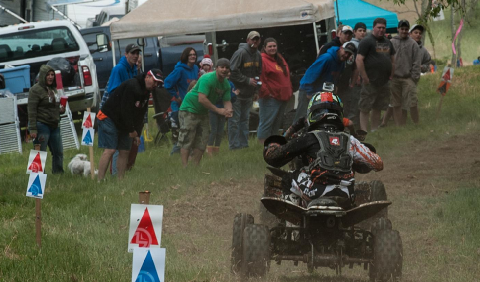 The Youth ATV riders had some great battles in West Virginia