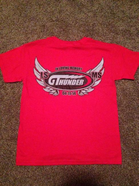 Hayley McGill will have these shirts for sale on Saturday for $15 