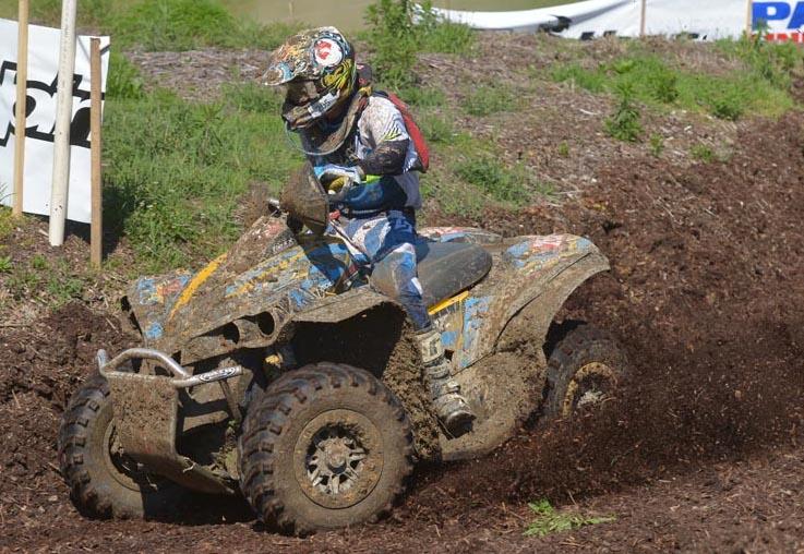 Buckhannon notched his second victory of the season at the John Penton GNCC to pull within seven points of fellow Can-Am Renegade 800R X xc pilot and class leader Kevin Trantham