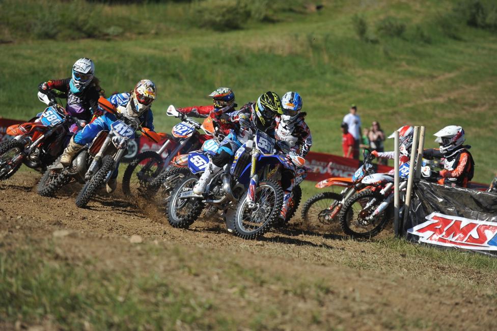 Ashley had a great finish at the John Penton GNCC this past weekend