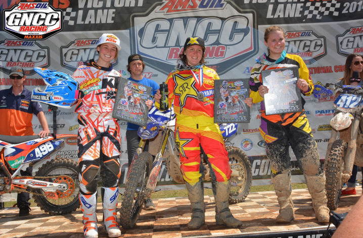 Ashley has dealt with some bike issues this season, but she is getting things back in order