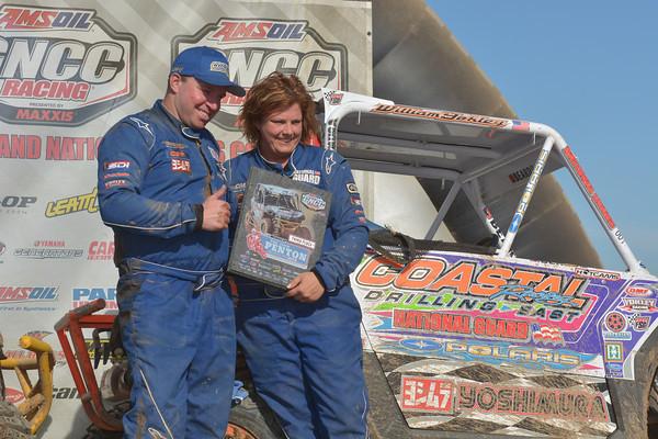 William Yokley and co-pilot, Tina, finished third in the XC1 Modified class at the John Penton GNCC
