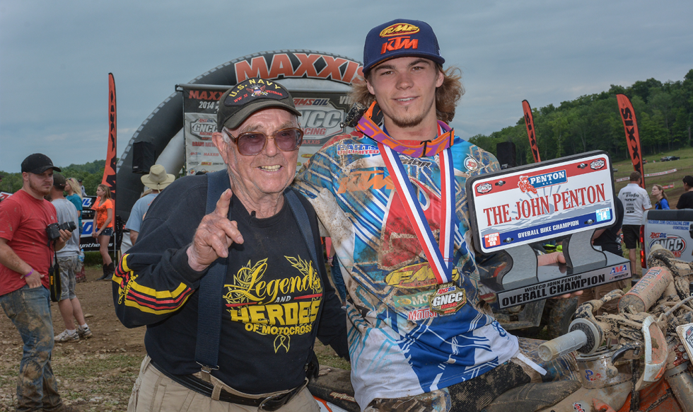 The legend himself, John Penton, was present at the races this weekend!