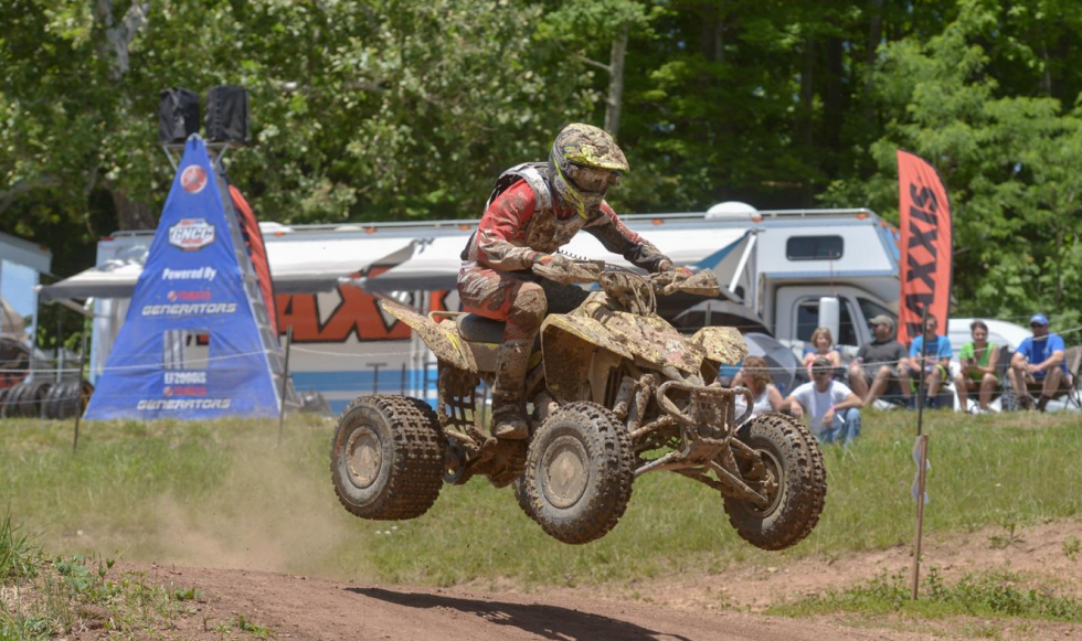 Chris Bithell was having an impressive ride, until mechanical problems struck again