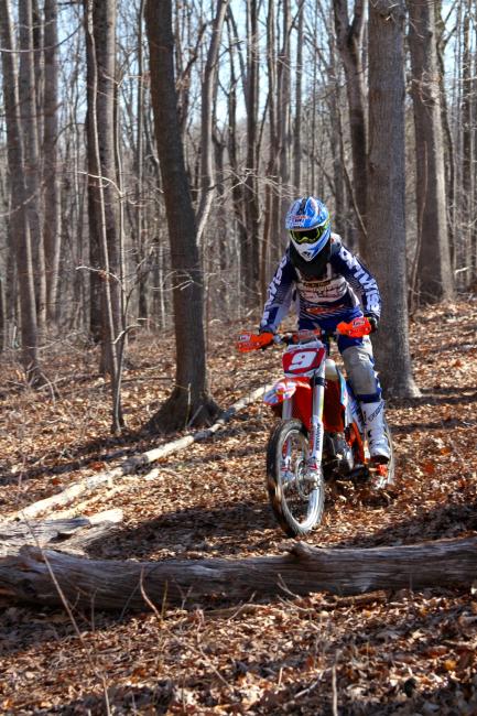 Jason Thomas finished an impressive 3rd at Round 3 of the OMA National SeriesPhoto: Courtesy of DirtWise