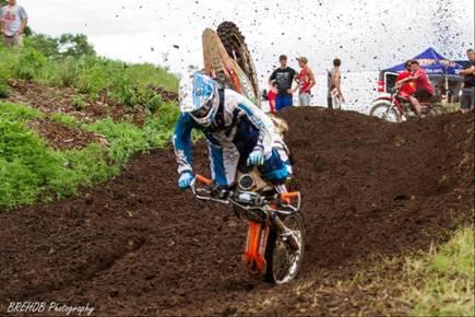 Nick Davis - KR4 XC2 Rider gets up and reacts to what happened to him which yields a podium finish at the 2014 John Penton