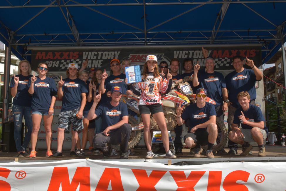 Kacy Martinez secured the WXC Championship at round nine 