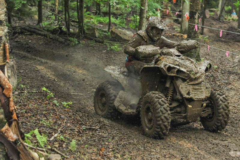 BNR / Can-Am Renegade ATV racer Rob Smith led a portion of the race and battled in the top three all race long before finishing third in the 4x4 Pro class and overall