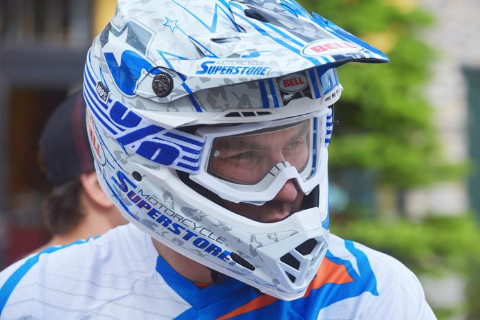 Andrew DeLong gets had the best race of his 2014 season at Snowshoe