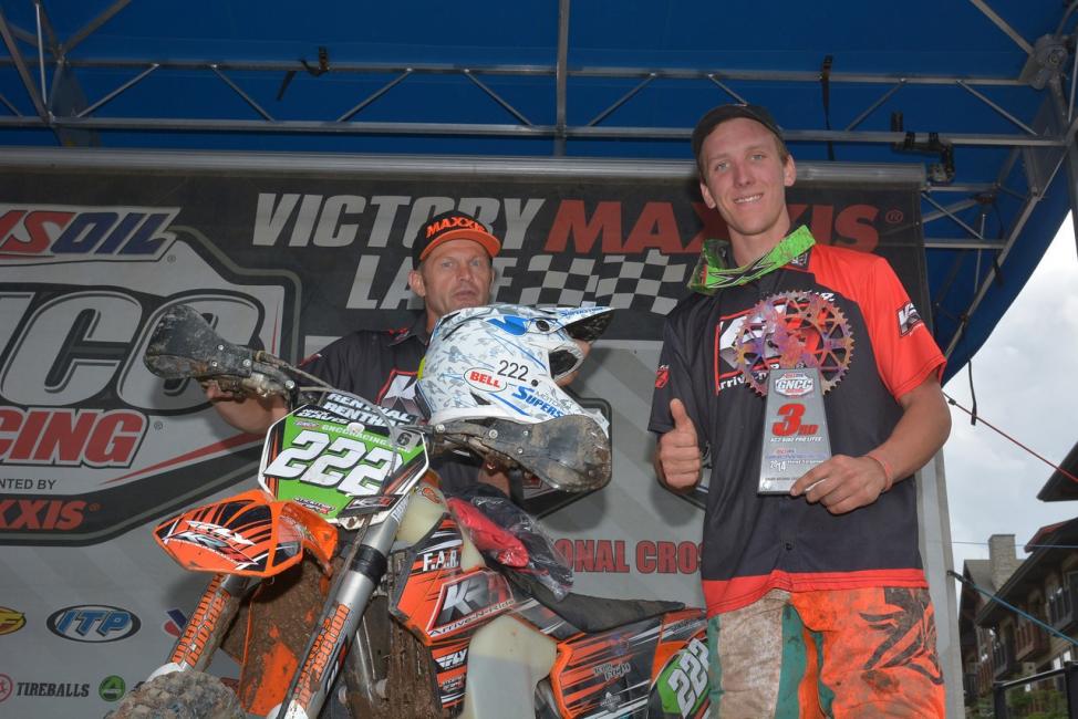 Nick Davis had his best finish of the season at Snowshoe