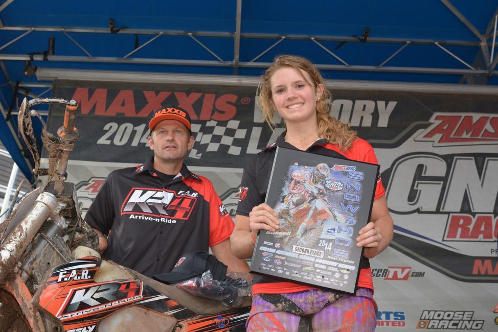 Brooke Cosner finished 2nd in the WXC class at Snowshoe