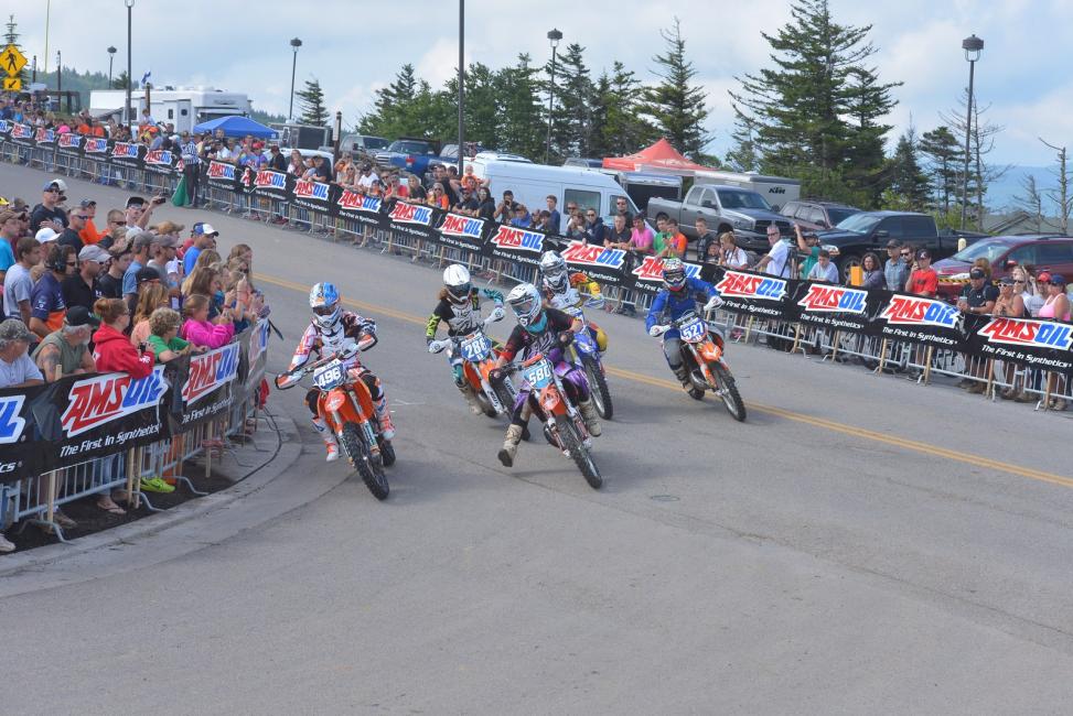 The WXC Championship was claimed at the Snowshoe GNCC by #496 Kacy Martinez