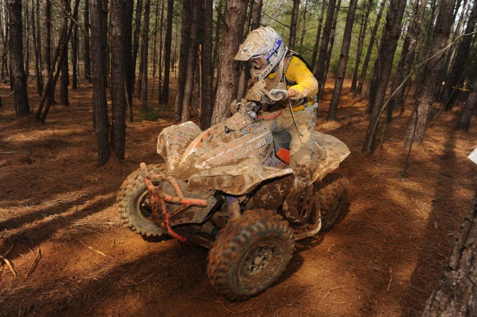 Phillips is out racing against guys he's loked up to for the past 7 years