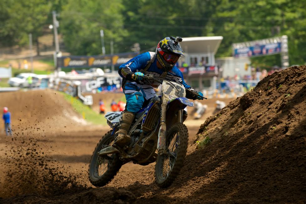 The familiar face of Aaron Plessinger was a name to watch in the Open Pro Sport and 250 A at Loretta Lynn'sPhoto: Ken Hill