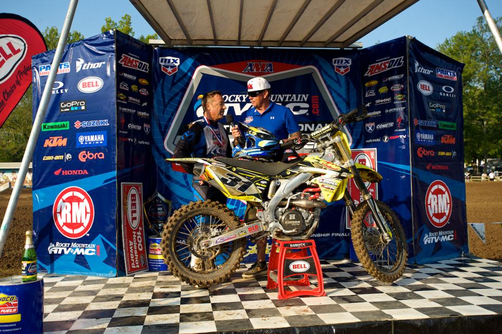 Smith took the moto 3 win, but was edged out slightly for the overall championship