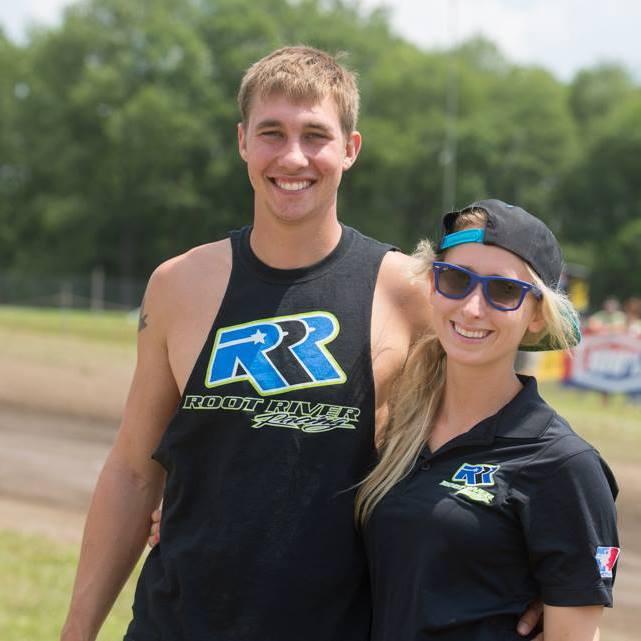 Big news for Luke Shepherd! He proposed to his girlfriend, Megan Manshack, Women's ATV Motocross Champion, at Loretta Lynn's and she said yes! 