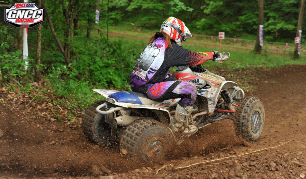 Kylie Ahart has a 3 point lead in the ATV WXC class heading into Unadilla in September.