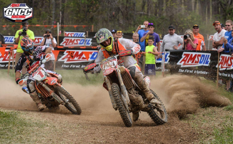 Who could forget Thad Duvall holding off the defending champ through the last corners on the last lap!