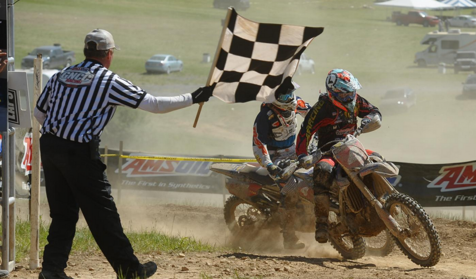 Josh Strang and Jordan Ashburn were at it two weeks in a row with Strang making the pass for third place in the very last corner.