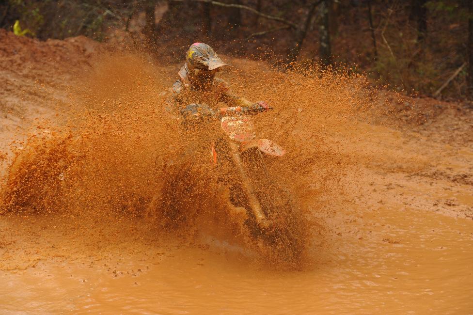 Mother Nature had a lot in store for Sunday's race at The General GNCC in Georgia.