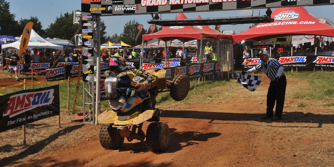 Borich Leads The Field Into Can-Am Unadilla GNCC