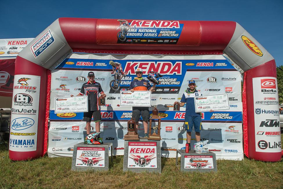 Grant Baylor, Josh Strang, Andrew Delong were the atop the podium in South Carolina. 