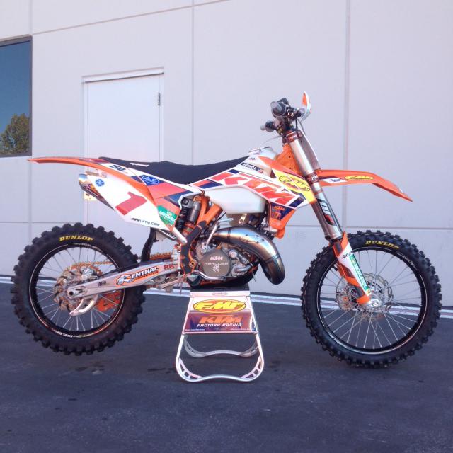 Watch KR557 rip this bike at the final two rounds and maybe YOU could take it home! 