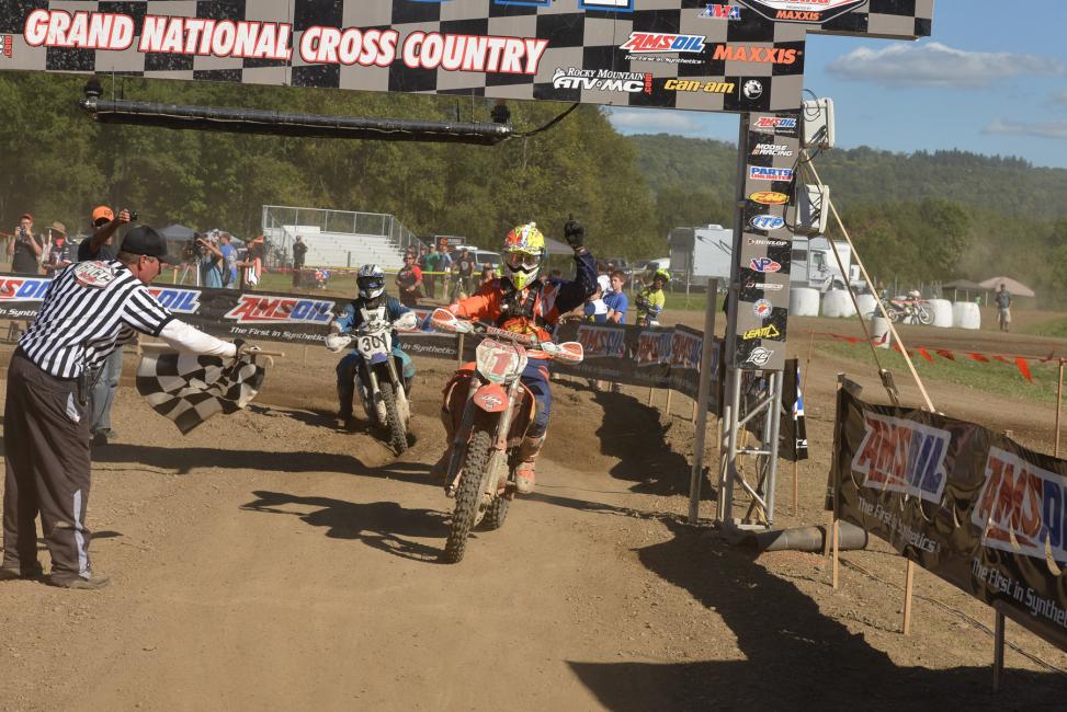 Kailub Russell secured his 20th career victory and became one step closer to the 2014 National Championship 