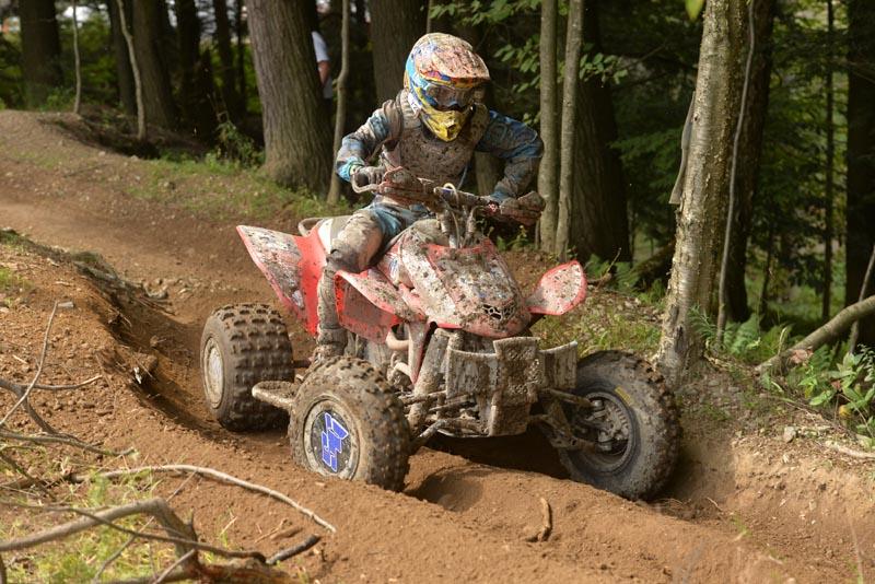 Riding her No. 723 Honda outfitted with ITP tires, Angel Knox recorded her fifth WXC class win of the year at Unadilla to expand her class points lead.