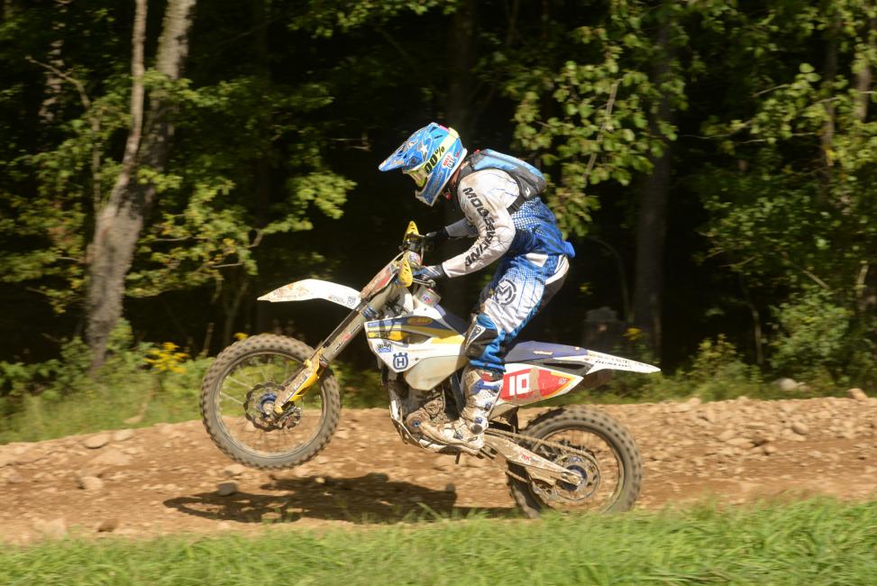 Andrew DeLong is expected to earn his first ever National Enduro Championship this weekend at the last round of the series at the Muddobbers Enduro