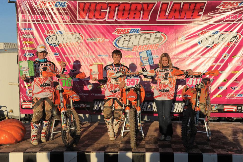 Everything will again be very pink at Ironman GNCC.