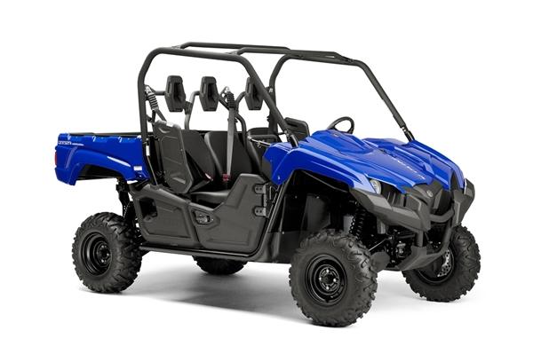 The 2015 Viking SxS comes in blue, red, green or silver.