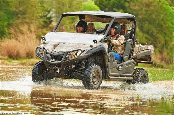 The Viking’s unique cab configuration allows for pass-through bucket seating and maximum headroom without sacrificing critical ground clearance