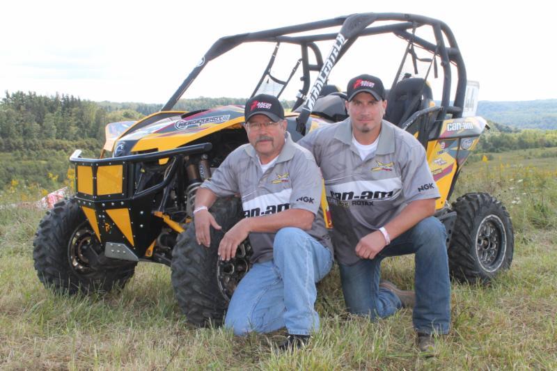 Larry Hendershot Sr., and Larry Hendershot Jr., teamed to take the Hendershot Performance / Can-Am Maverick to both the AWRCS and WEXCR UTV class championships in 2014