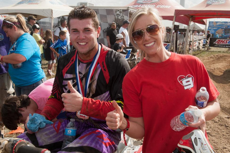 Brycen Neal was all smiles after that one. 