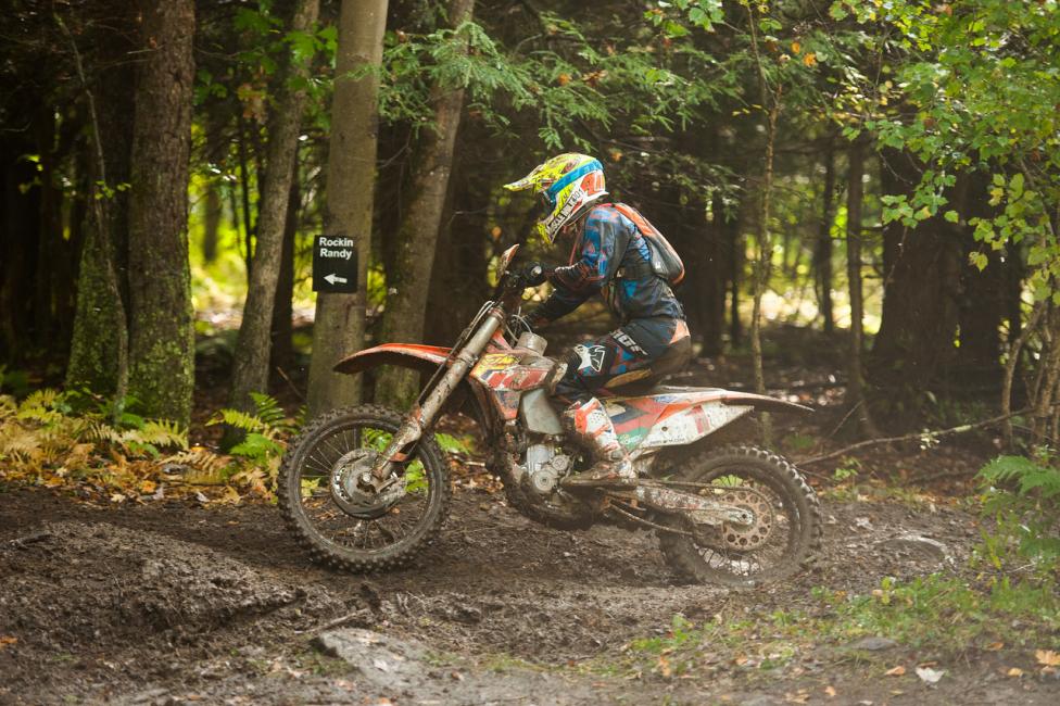 Kailub Russell will be switching from his normal KTM 350 4-stroke to race a KTM 150XC 2-stroke at the last two rounds of the 2014 season.