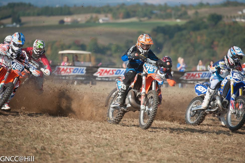 Sarah Baldwin added herself to the very short list of winners in the WXC class at the Mountain Ridge GNCC.