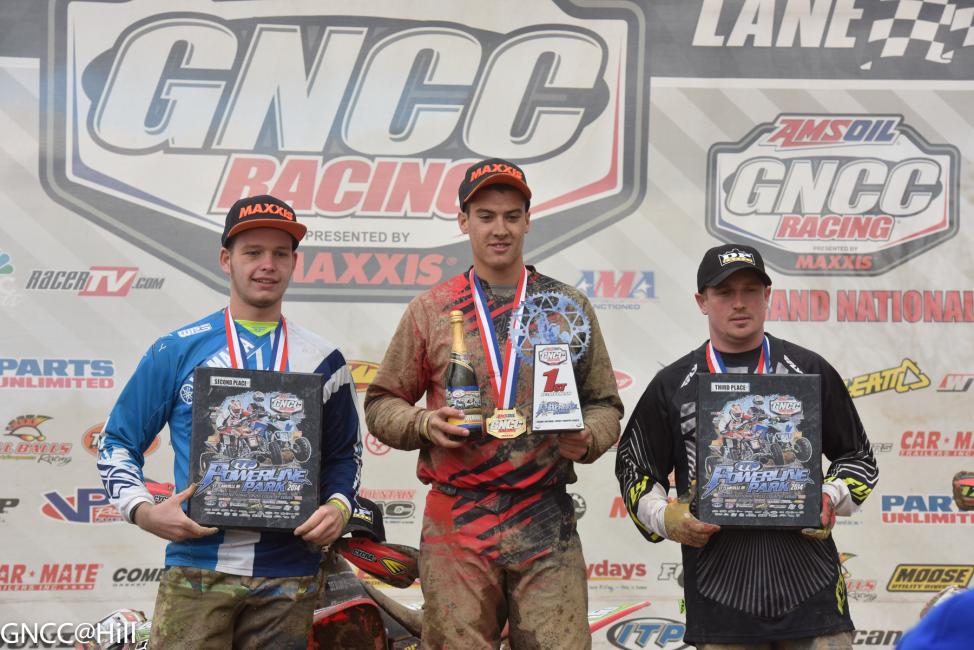 XC2 Podium: (left) Cole Richardson, Marshal Goings, (right) Fred Marley 