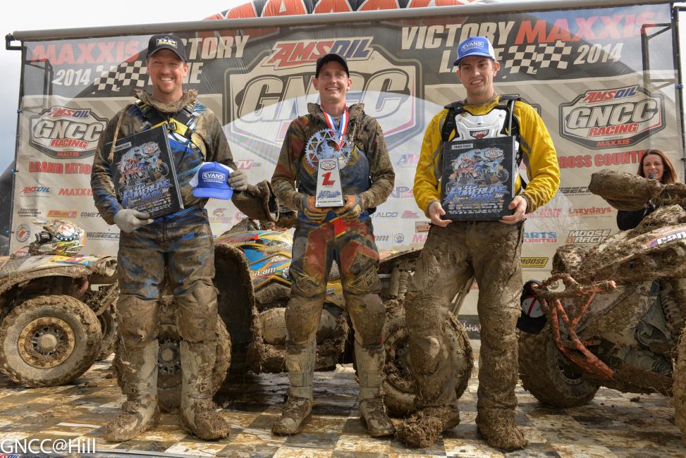 4x4 Pro Podium: (left) Kevin Trantham, Bryan Buckhannon, (right) Jordan Phillips 