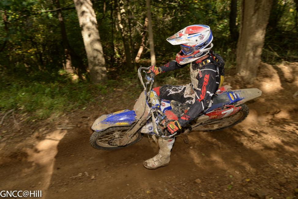 Jordan Ashburn upped the pace at the end to secure third overall 