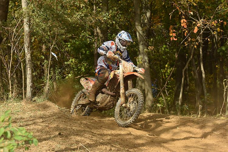 Charlie Mullins made his return from injury and was running up front until his wrist became sore. Mullins still managed to hold on for fourth place 