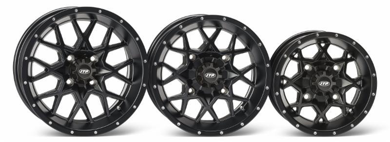 ITP will initially offer the Hurricane wheel in three size variations (15