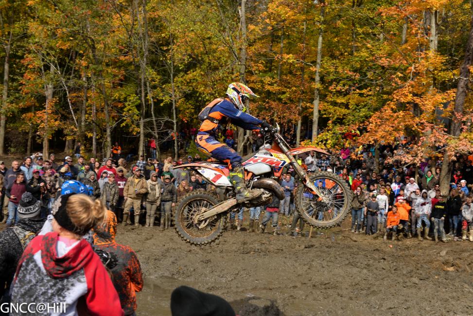 Kailub Russell will be raffling off the KTM 150XC that he raced at Powerline Park and will be racing this weekend