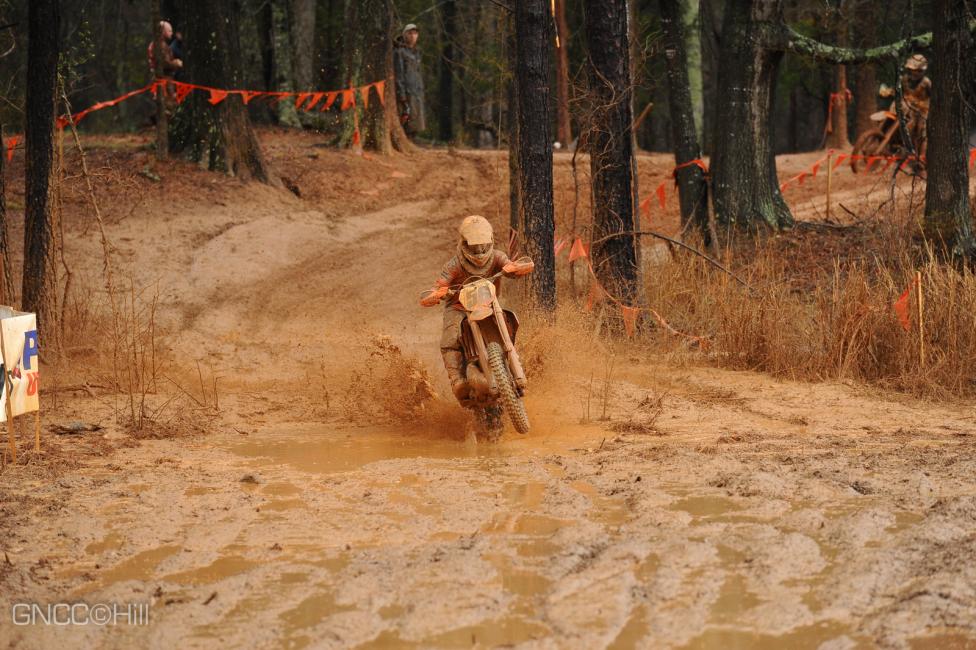 Logan would watch his dad race when he was younger, so of course that's what he wanted to do when he got older