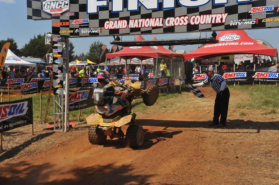 Chris Borich is attempting to earn his sixth consecutive title this weekend at the AMSOIL Ironman GNCC