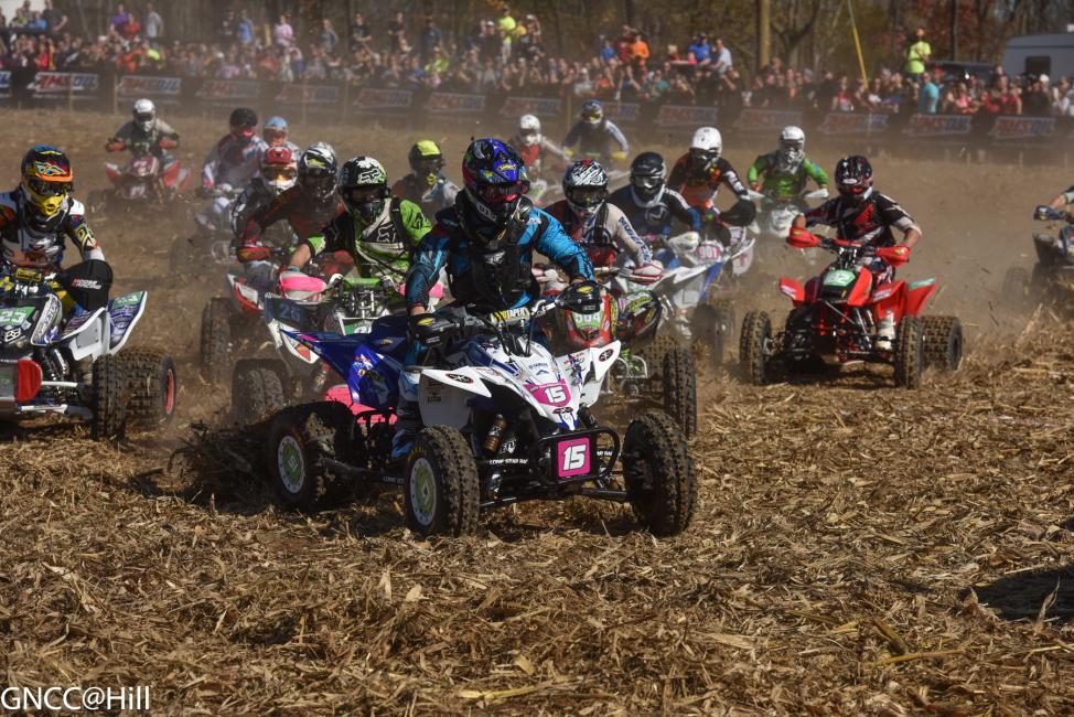 Cole Richardson started things off with the $100 All Balls Racing Holeshot Award.