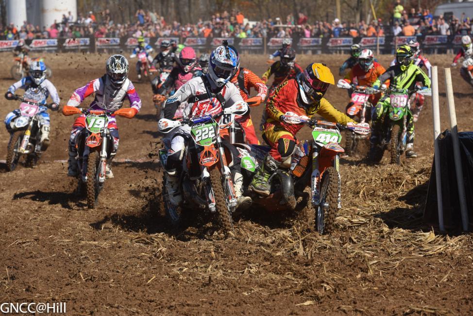 Nick Davis went all in for the final round, capturing the holeshot award and the class win 