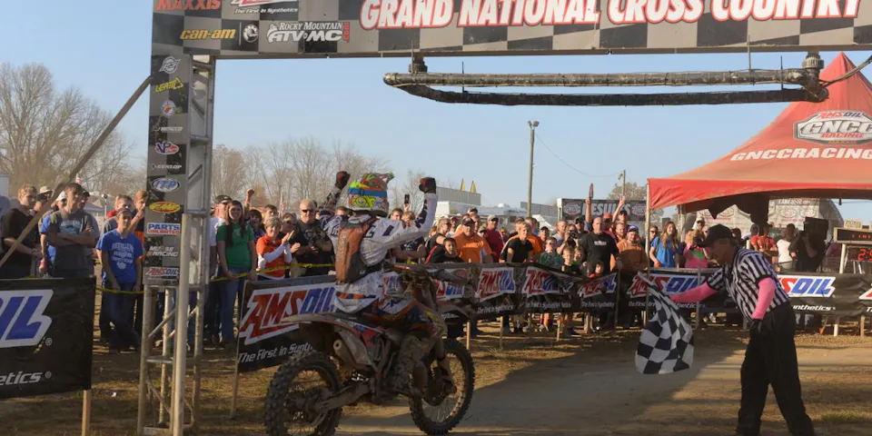 Russell Wins Ironman On a KTM 150 Two-Stroke