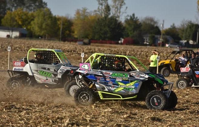 Marcus Pratt (Jack's Excavating) piloted by the No. 4 Can-Am Maverick, wearing ITP Terracross R/T XD Tires, to fifth place in his class at Ironman to win the GNCC XC2 Limited SxS class championship