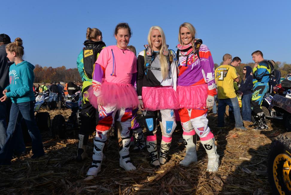 Everywhere you turned at the AMSOIL Ironman GNCC you were sure to see pink!